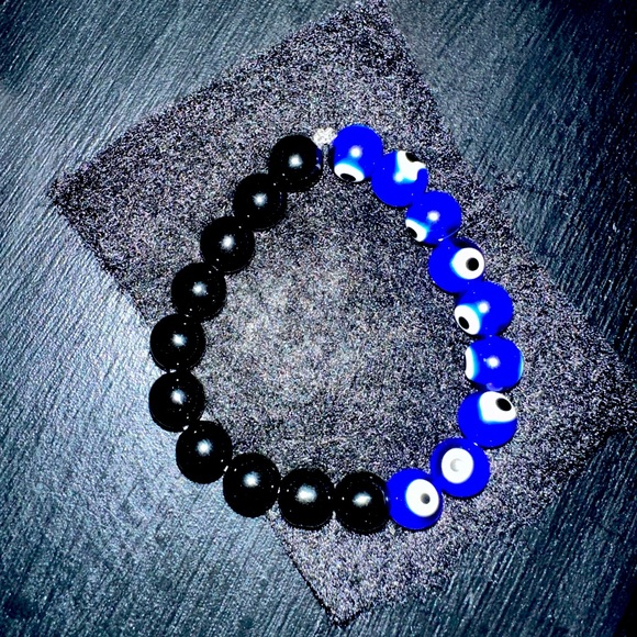 Evil eye stone braclet - Picture 1 of 3